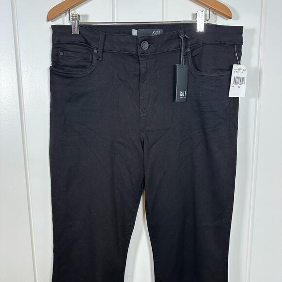 KUT from The Kloth Jeans Women 16 Black Natalie High Rise Bootcut Stretch NWT! - Picture 4 of 13